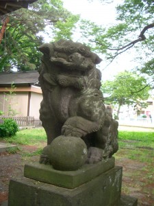 諏方神社阿像