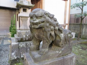 秋葉神社阿像